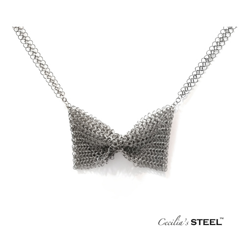 Butterfly Bow Tie Necklace